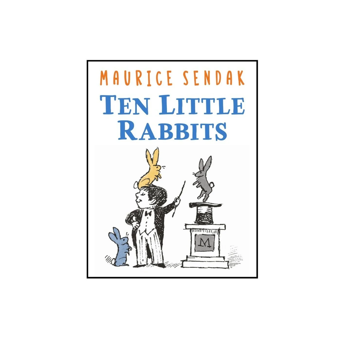 Ten Little Rabbits — small print books